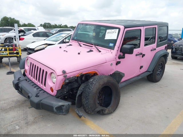2013 Jeep Wrangler Unlimited Sport მანქანა იყიდება აუქციონზე, vin: 1C4BJWDG7DL543043, აუქციონის ნომერი: 45322571
