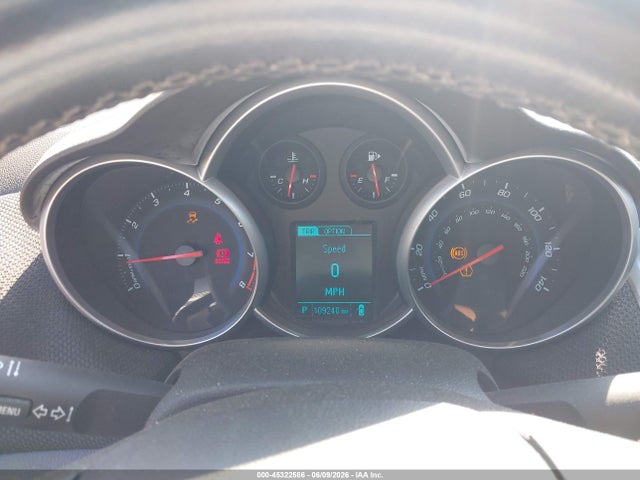45322586 :رقم المزاد ، 1G1PC5SB8D7236760 vin ، 2013 Chevrolet Cruze 1lt Auto مزاد بيع