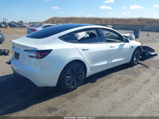 45322590 :رقم المزاد ، 5YJ3E1EA9SF026039 vin ، 2025 Tesla Model 3 Long Range Rear-wheel Drive/standard Rear-wheel Drive مزاد بيع