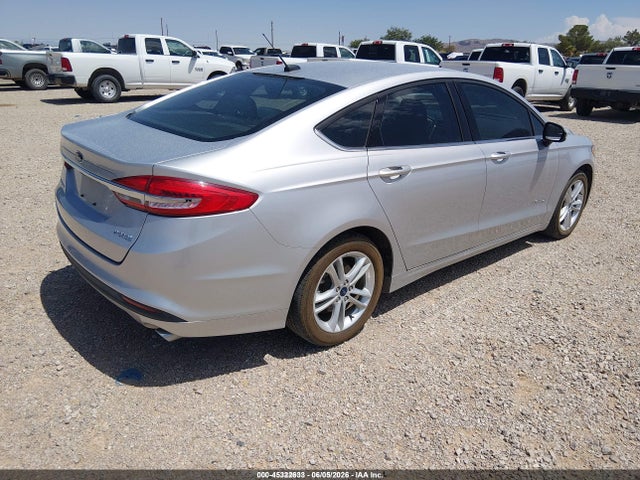 3FA6P0UU3JR100183 Ford Fusion Hybrid S