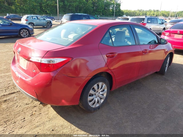 Продаж на аукціоні авто 2015 Toyota Corolla Le, vin: 2T1BURHEXFC385504, номер лоту: 45322652