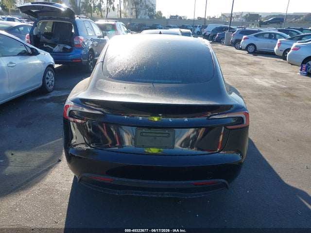 2025 Tesla Model 3 Long Range Rear-wheel Drive/standard Rear-wheel Drive მანქანა იყიდება აუქციონზე, vin: 5YJ3E1EA3SF042964, აუქციონის ნომერი: 45322677