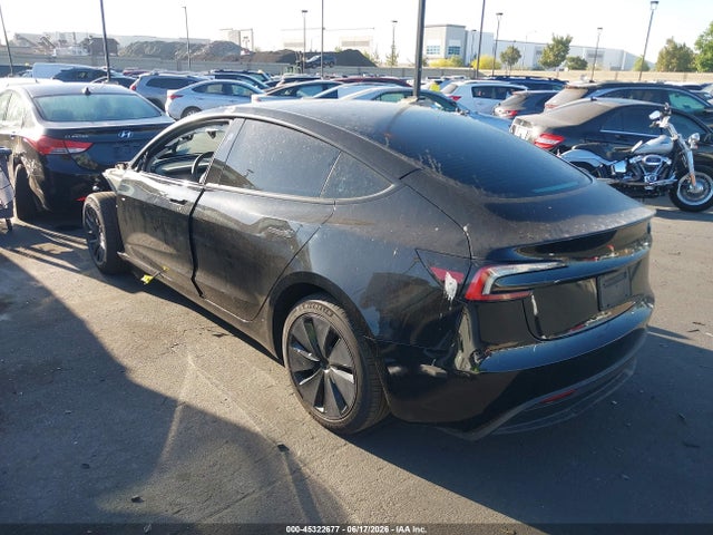 2025 Tesla Model 3 Long Range Rear-wheel Drive/standard Rear-wheel Drive მანქანა იყიდება აუქციონზე, vin: 5YJ3E1EA3SF042964, აუქციონის ნომერი: 45322677