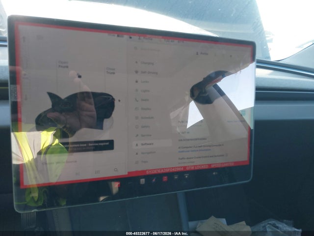 2025 Tesla Model 3 Long Range Rear-wheel Drive/standard Rear-wheel Drive მანქანა იყიდება აუქციონზე, vin: 5YJ3E1EA3SF042964, აუქციონის ნომერი: 45322677