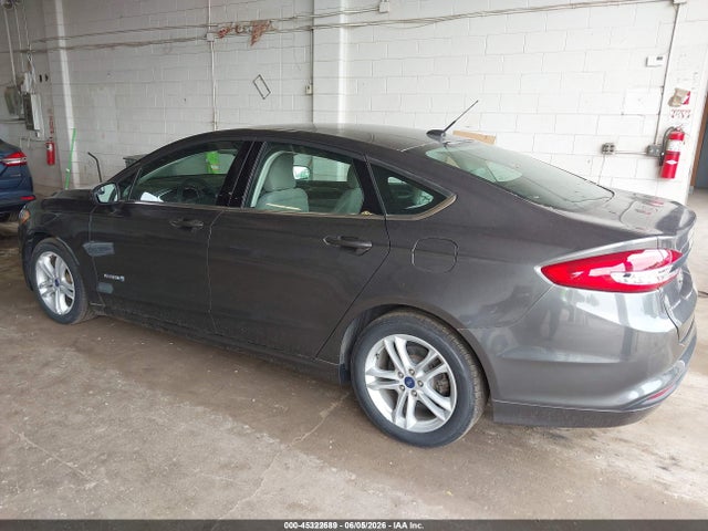 3FA6P0UU5JR254300 Ford Fusion Hybrid S