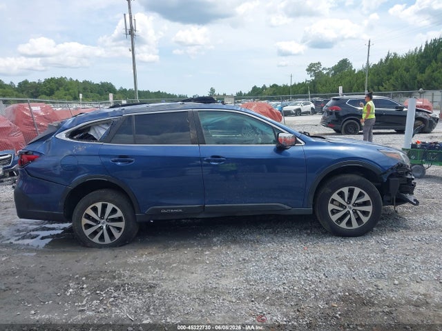 2022 Subaru Outback Premium მანქანა იყიდება აუქციონზე, vin: 4S4BTADC4N3246545, აუქციონის ნომერი: 45322730