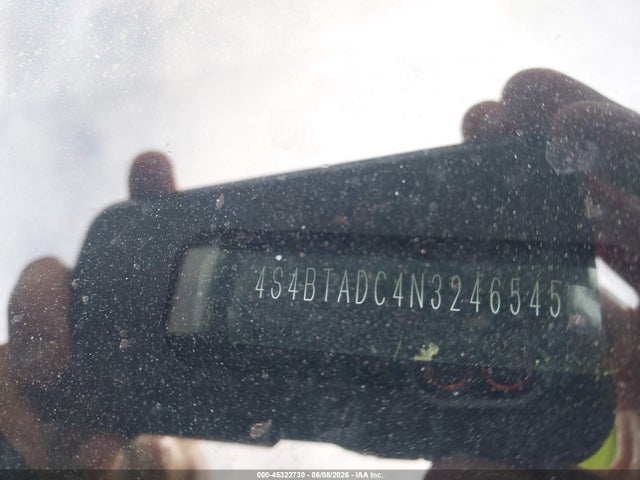 2022 Subaru Outback Premium მანქანა იყიდება აუქციონზე, vin: 4S4BTADC4N3246545, აუქციონის ნომერი: 45322730