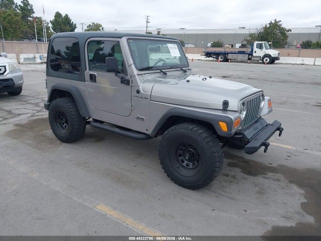 45322788 :رقم المزاد ، 1J4FA49S61P369936 vin ، 2001 Jeep Wrangler Sport مزاد بيع
