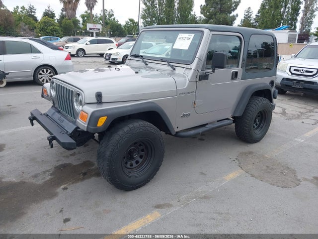 45322788 :رقم المزاد ، 1J4FA49S61P369936 vin ، 2001 Jeep Wrangler Sport مزاد بيع