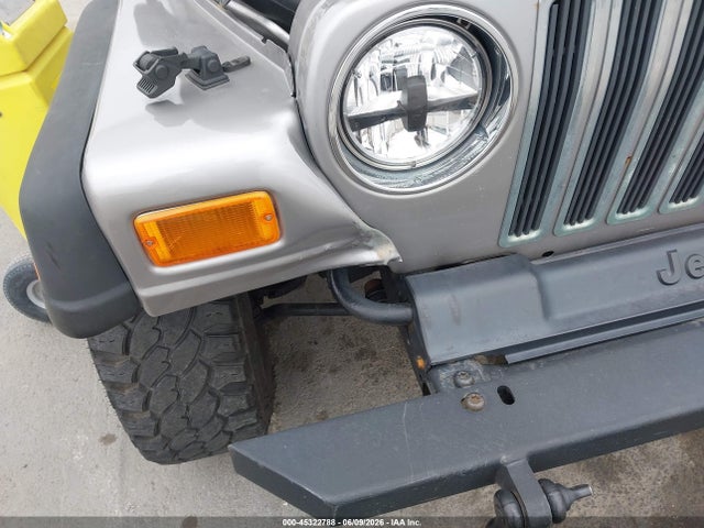 45322788 :رقم المزاد ، 1J4FA49S61P369936 vin ، 2001 Jeep Wrangler Sport مزاد بيع