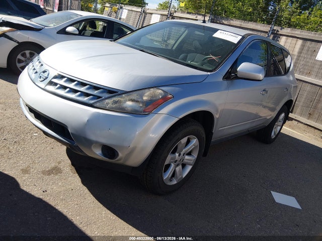 2007 Nissan Murano S მანქანა იყიდება აუქციონზე, vin: JN8AZ08TX7W532358, აუქციონის ნომერი: 45322800