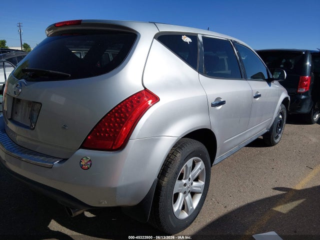 2007 Nissan Murano S მანქანა იყიდება აუქციონზე, vin: JN8AZ08TX7W532358, აუქციონის ნომერი: 45322800