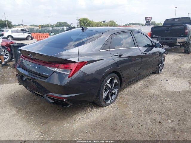 Hyundai Elantra Limited 2022 5NPLP4AG0NH058079 Image 4