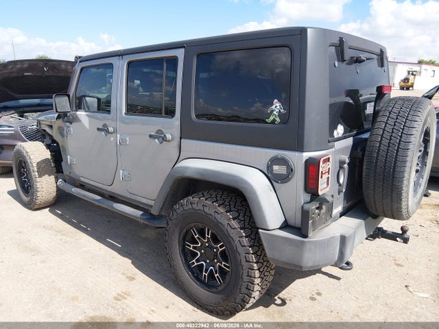 2016 Jeep Wrangler Unlimited Sport მანქანა იყიდება აუქციონზე, vin: 1C4BJWDG3GL178865, აუქციონის ნომერი: 45322942