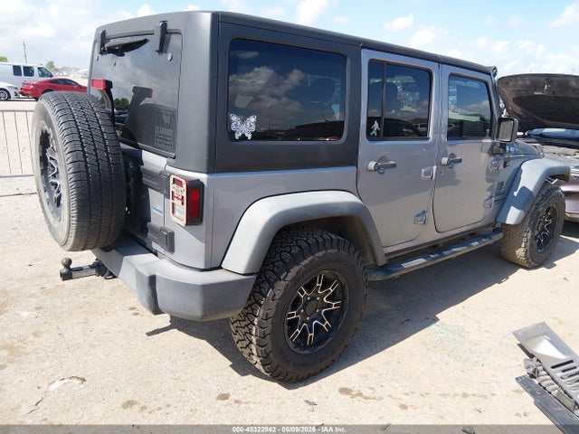 2016 Jeep Wrangler Unlimited Sport მანქანა იყიდება აუქციონზე, vin: 1C4BJWDG3GL178865, აუქციონის ნომერი: 45322942