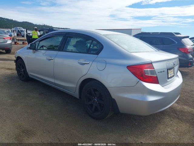 Aukcja sprzedaży 2012 Honda Civic Ex, vin: 2HGFB2F82CH588045, numer aukcji: 45322987