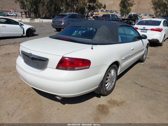 45323109 :رقم المزاد ، 1C3EL45U91N672261 vin ، 2001 Chrysler Sebring Lx مزاد بيع