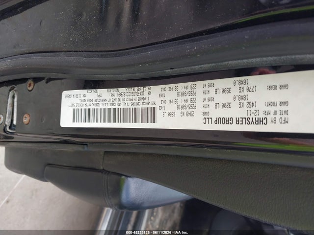 Aukcja sprzedaży 2012 Dodge Durango Crew, vin: 1C4RDJDG1CC182884, numer aukcji: 45323126