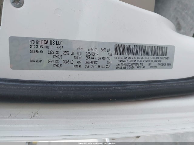 Dodge Grand Caravan Se 2017 2C4RDGBGXHR772845 Image 9