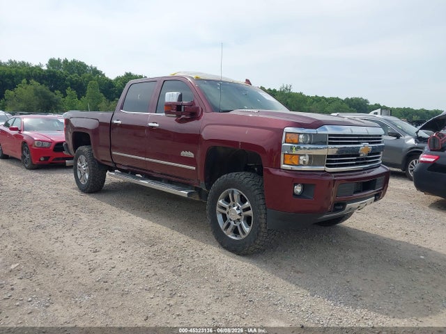 45323136 :رقم المزاد ، 1GC1KXE87GF222385 vin ، 2016 Chevrolet Silverado 2500hd High Country مزاد بيع