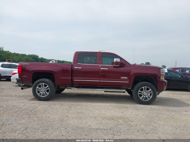45323136 :رقم المزاد ، 1GC1KXE87GF222385 vin ، 2016 Chevrolet Silverado 2500hd High Country مزاد بيع