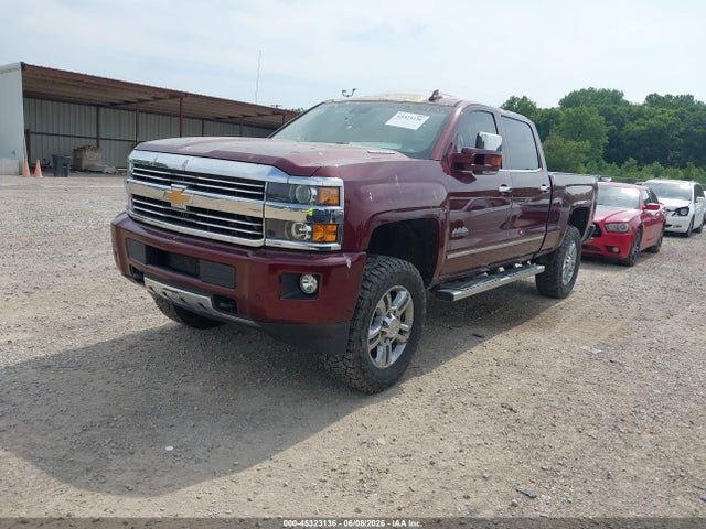 45323136 :رقم المزاد ، 1GC1KXE87GF222385 vin ، 2016 Chevrolet Silverado 2500hd High Country مزاد بيع