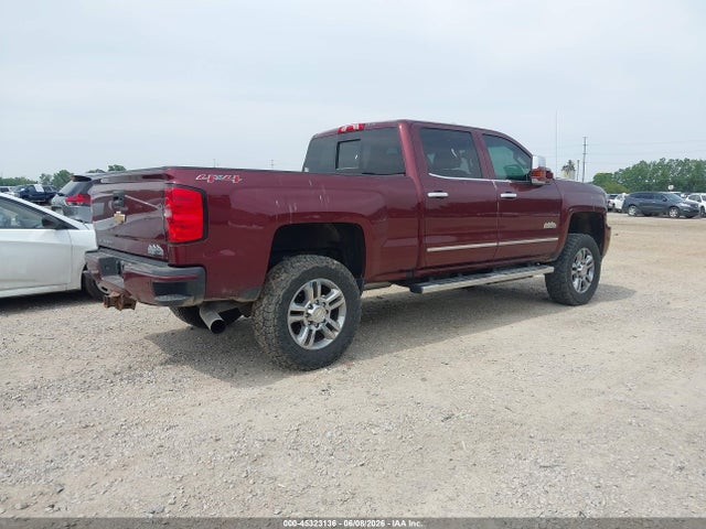 45323136 :رقم المزاد ، 1GC1KXE87GF222385 vin ، 2016 Chevrolet Silverado 2500hd High Country مزاد بيع