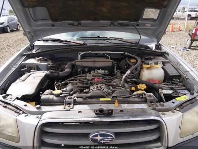2004 Subaru Forester 2.5xs მანქანა იყიდება აუქციონზე, vin: JF1SG65694H758520, აუქციონის ნომერი: 45323219