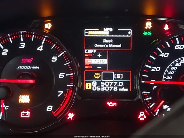 Subaru Wrx Sti Limited 2021 JF1VA2W63M9812989 Image 15