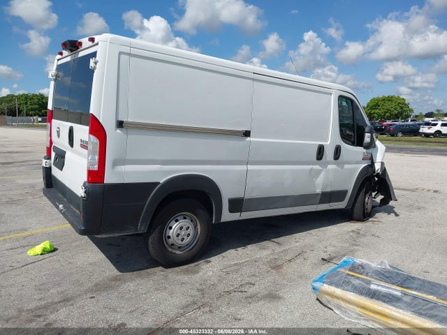 Продажа на аукционе авто 2020 Ram Promaster 1500 Low Roof 136 Wb, vin: 3C6TRVAG2LE138315, номер лота: 45323332