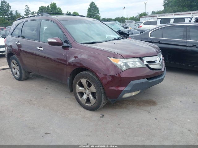 45323366 :رقم المزاد ، 2HNYD28808H502926 vin ، 2008 Acura Mdx Sport Package مزاد بيع