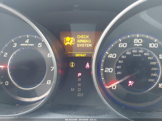 45323366 :رقم المزاد ، 2HNYD28808H502926 vin ، 2008 Acura Mdx Sport Package مزاد بيع