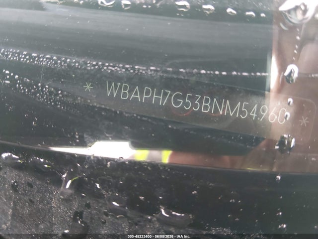 Продажа на аукционе авто 2011 Bmw 328i, vin: WBAPH7G53BNM54960, номер лота: 45323400