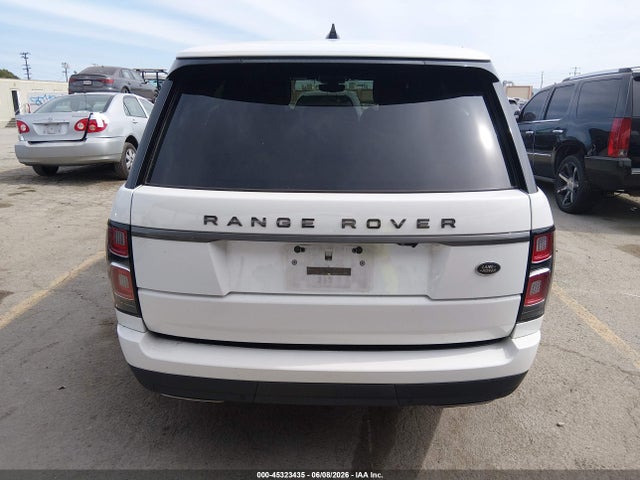 Auction sale of the 2019 Land Rover Range Rover 3.0l V6 Supercharged, vin: SALGR2RV4KA554114, lot number: 45323435