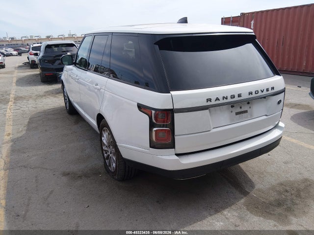 Auction sale of the 2019 Land Rover Range Rover 3.0l V6 Supercharged, vin: SALGR2RV4KA554114, lot number: 45323435