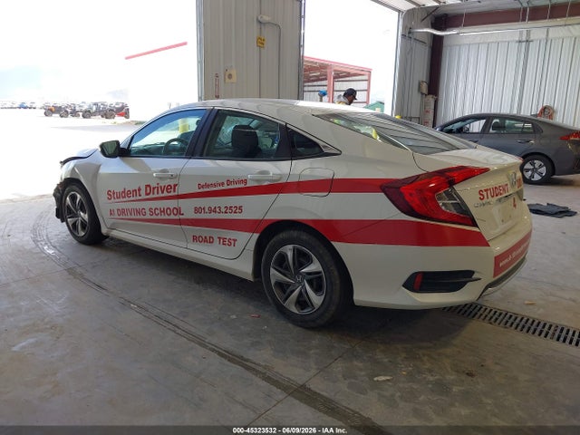 Honda Civic Lx 2020 2HGFC2F6XLH584207 Image 3