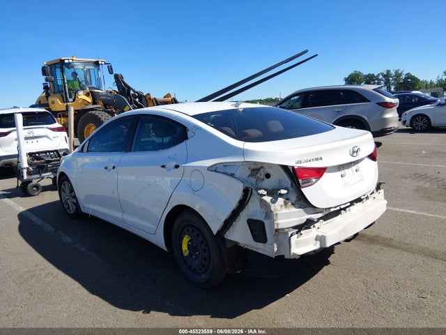 Продаж на аукціоні авто 2014 Hyundai Elantra Se, vin: 5NPDH4AEXEH522530, номер лоту: 45323559
