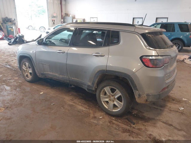 Продажа на аукционе авто 2022 Jeep Compass Latitude 4x4, vin: 3C4NJDBB6NT181933, номер лота: 45323605