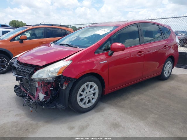 2013 Toyota Prius V Three მანქანა იყიდება აუქციონზე, vin: JTDZN3EU3D3284878, აუქციონის ნომერი: 45323631