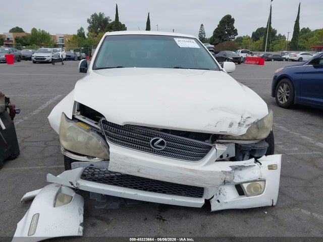 Aukcja sprzedaży 2001 Lexus Is 300, vin: JTHBD182110026552, numer aukcji: 45323664