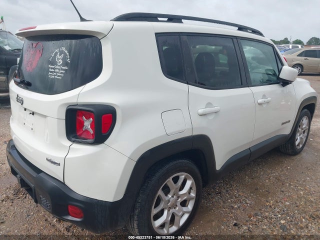 Продаж на аукціоні авто 2016 Jeep Renegade Latitude, vin: ZACCJABTXGPE17752, номер лоту: 45323751