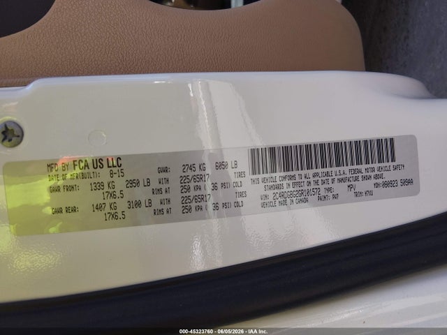 Dodge Grand Caravan Se 2016 2C4RDGBG2GR101572 Image 9