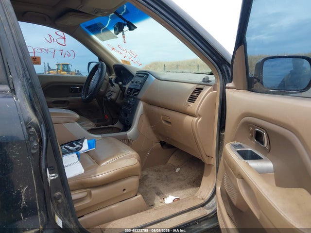 Продажа на аукционе авто 2006 Honda Pilot Ex-l, vin: 2HKYF18676H540716, номер лота: 45323799