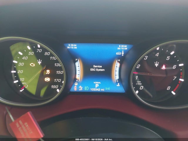 Продаж на аукціоні авто 2019 Maserati Levante Gransport, vin: ZN661XUS4KX337369, номер лоту: 45323851