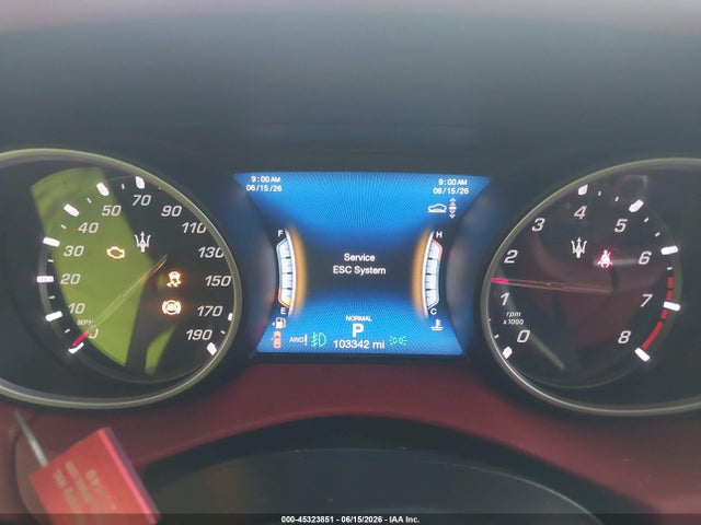 Продаж на аукціоні авто 2019 Maserati Levante Gransport, vin: ZN661XUS4KX337369, номер лоту: 45323851