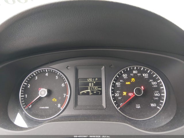Продажа на аукционе авто 2013 Volkswagen Jetta 2.5l Sel, vin: 3VWLP7AJ1DM360063, номер лота: 45323887