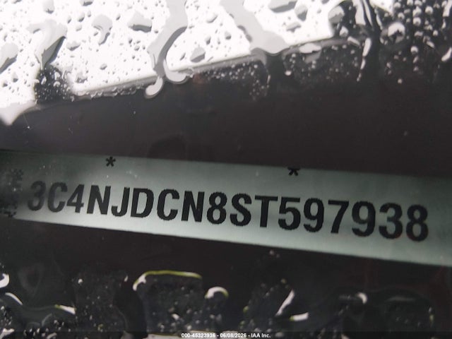 45323936 :رقم المزاد ، 3C4NJDCN8ST597938 vin ، 2025 Jeep Compass Limited 4x4 مزاد بيع