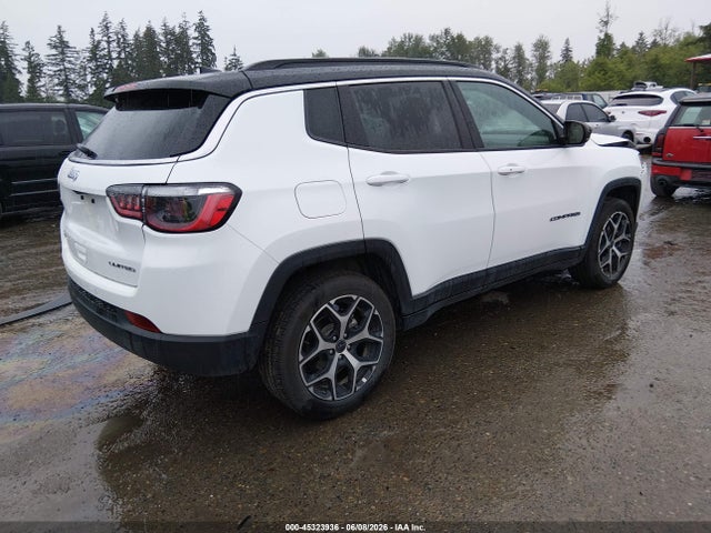 45323936 :رقم المزاد ، 3C4NJDCN8ST597938 vin ، 2025 Jeep Compass Limited 4x4 مزاد بيع