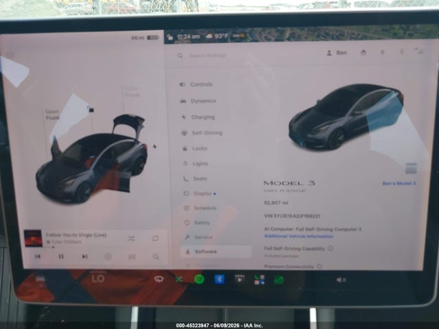Tesla Model 3 Long Range/mid Range 2018 5YJ3E1EA2JF158221 Image 7