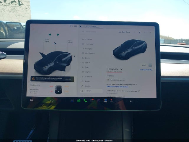 Aukcja sprzedaży 2023 Tesla Model Y Performance Dual Motor All-wheel Drive, vin: 7SAYGDEF6PF812307, numer aukcji: 45323990